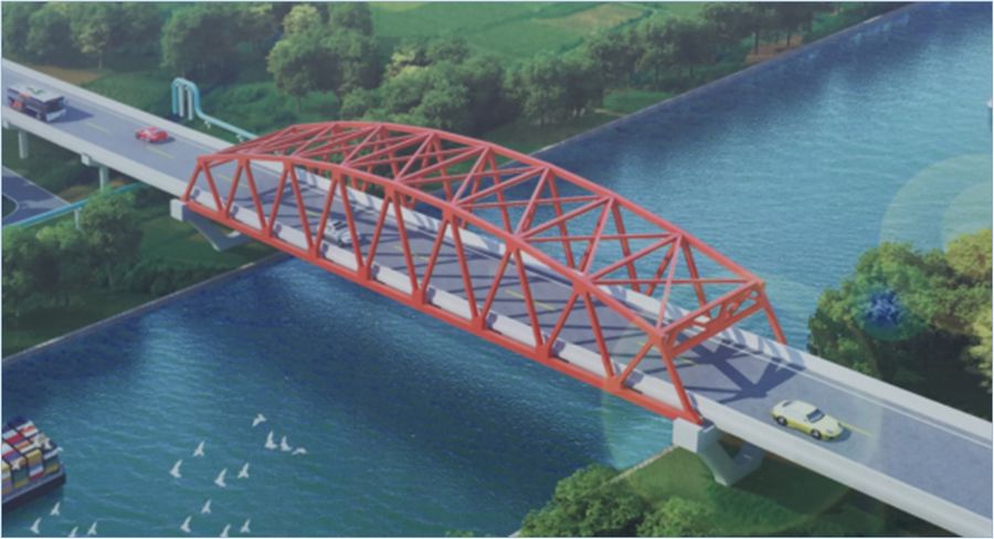 中国建成非洲最长悬索桥 外媒：南部非洲最伟大